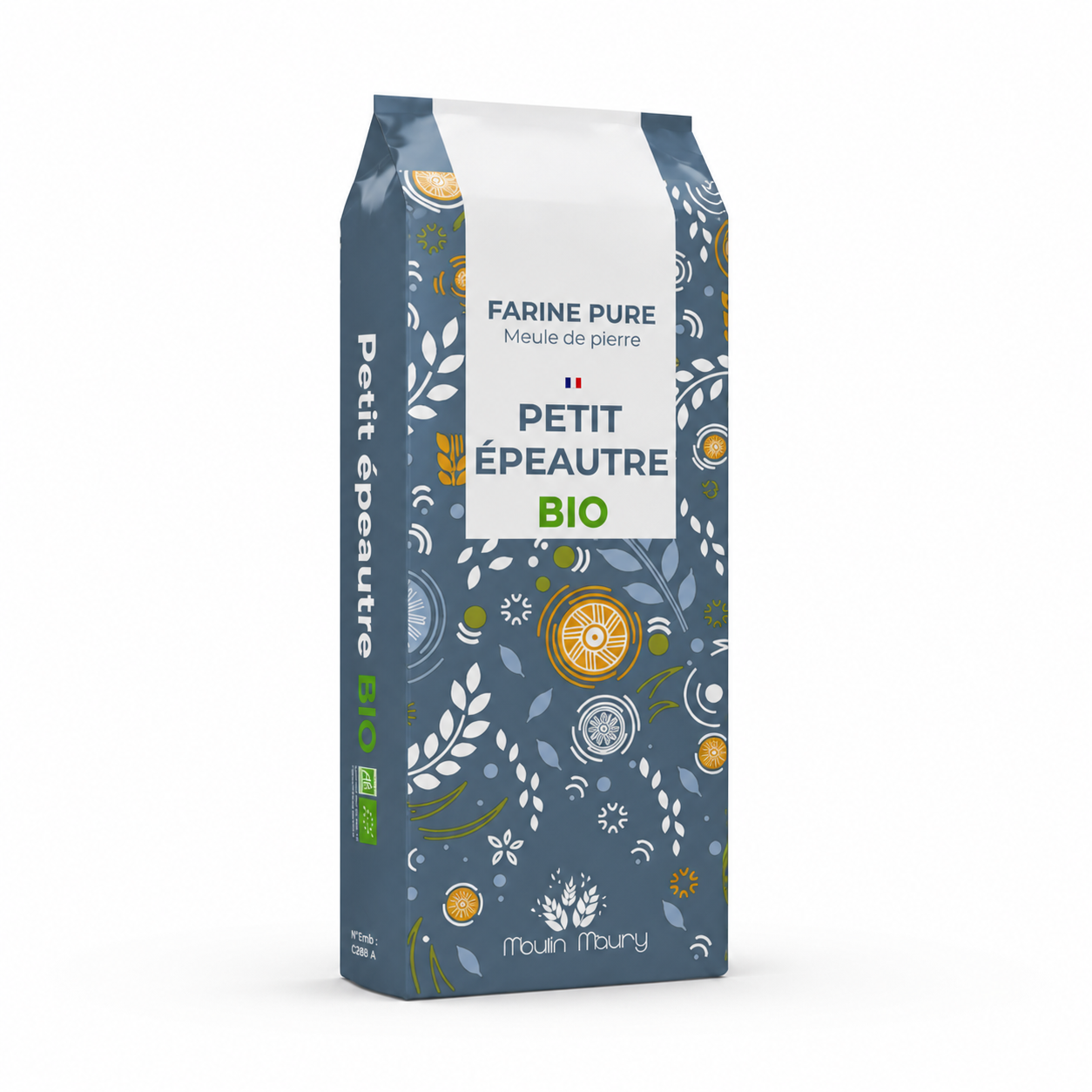 farine de petit épeautre bio, blés bio provenant d'Occitane