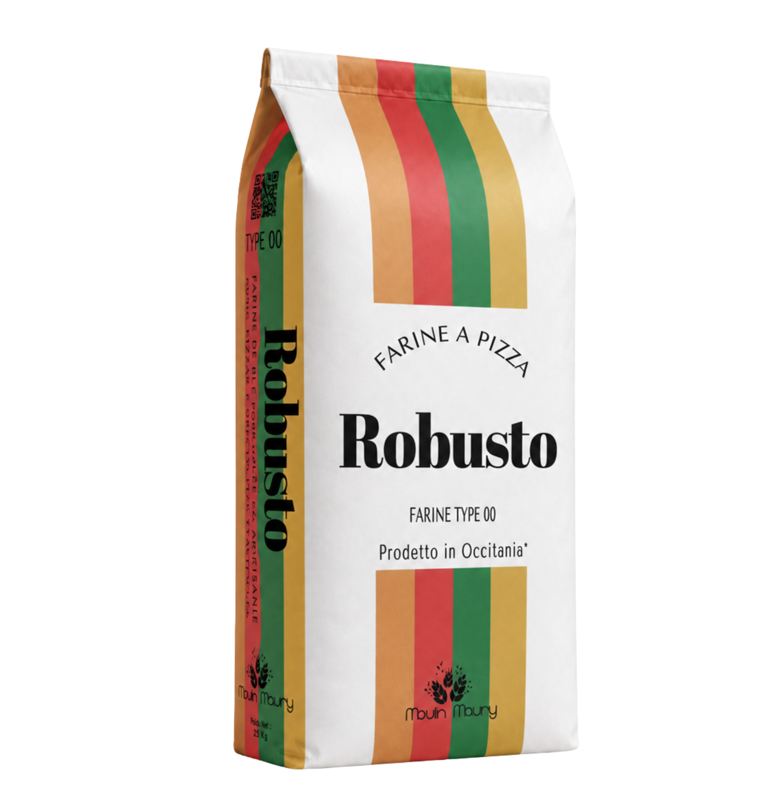 Farine Robusta pour pâte à pizza. Farine artisanale, Moulin Maury