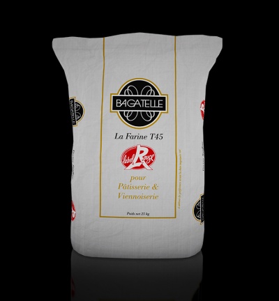 Farine BAGATELLE® Label Rouge T65 en sachet de 1 kg - Moulin de Nomexy